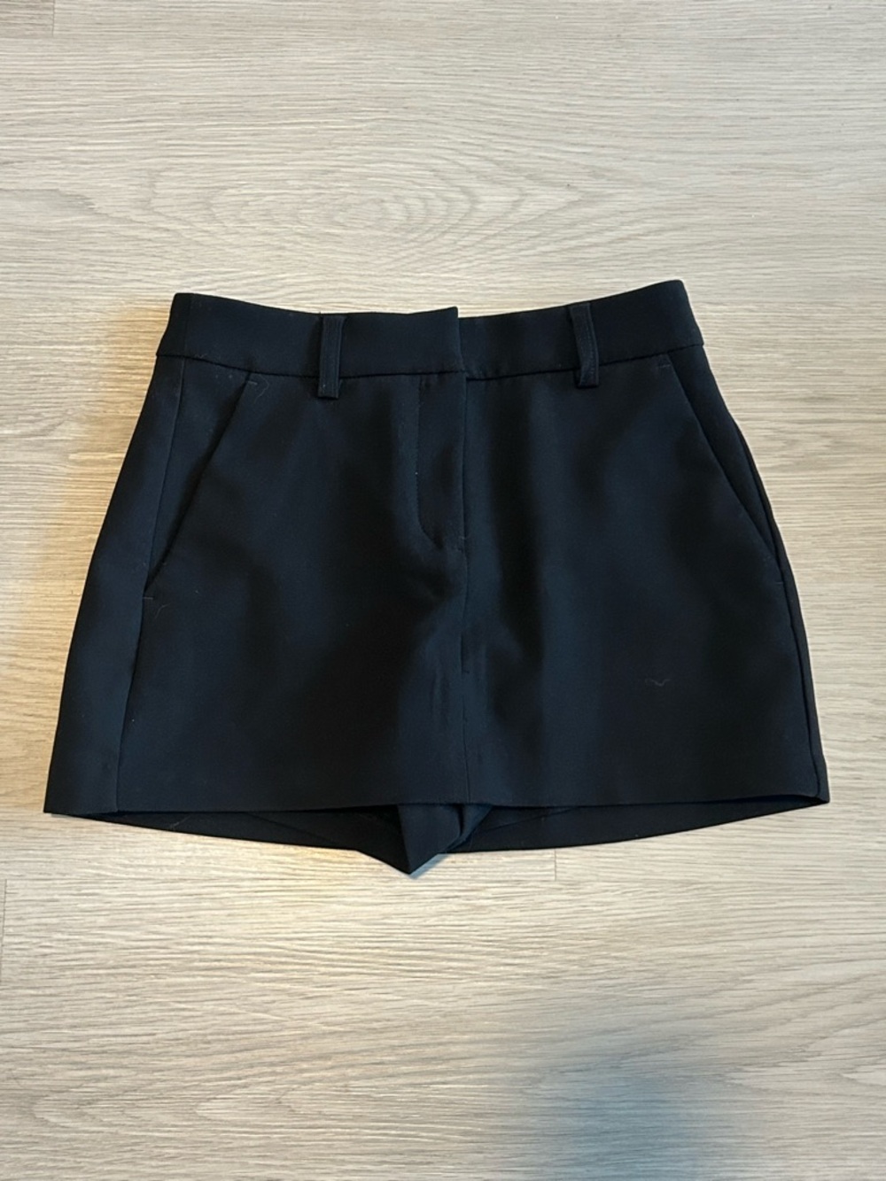 Black Women's High-Waist Skort